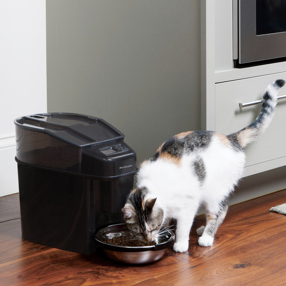 PetSafe Healthy Pet Simply Feed Automatic Food Dispenser – Programmable 12-Meal Capacity, Reliable Portion Control