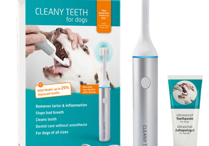 Cleany Teeth Ultrasonic Toothbrush Starter Pack 2.0 – Advanced Tartar Removal, 2024 Model
