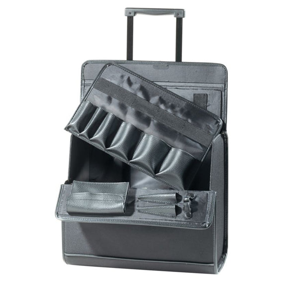 Comair Grooming Tool Case 37x42x23cm – Solid Storage with Wheels and Telescopic Handle