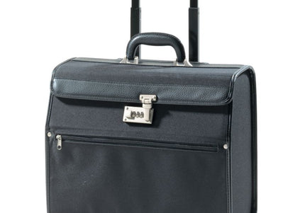 Comair Grooming Tool Case 37x42x23cm – Solid Storage with Wheels and Telescopic Handle