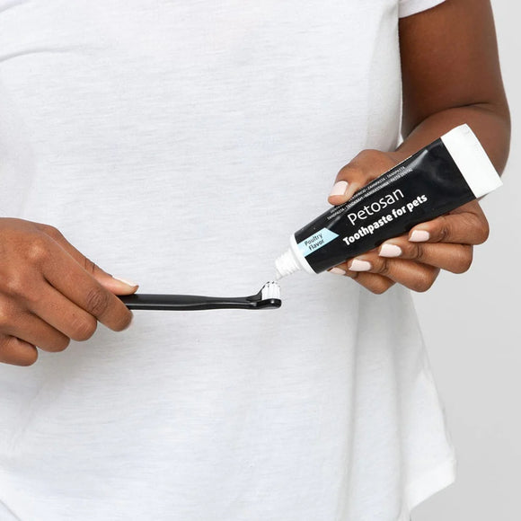 Petosan Cat Toothpaste 70g – Poultry Flavor Paste, Gentle Cleaning Formula for Healthy Teeth