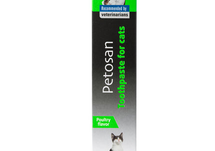 Petosan Cat Toothpaste 70g – Poultry Flavor Paste, Gentle Cleaning Formula for Healthy Teeth