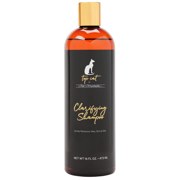 Chris Christensen Top Cat Clarifying Shampoo 473ml – Deep Cleansing Formula, Restores Coat Shine