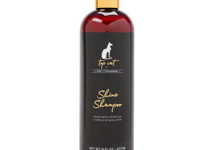 Chris Christensen Top Cat Shine Shampoo – Moisturizing Concentrate, Enhances Coat Luster, 473ml