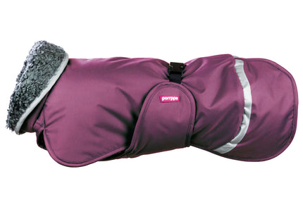 Toppa Pomppa Plum Winter Jacket – Extra Insulated, Water-Resistant, Size 80