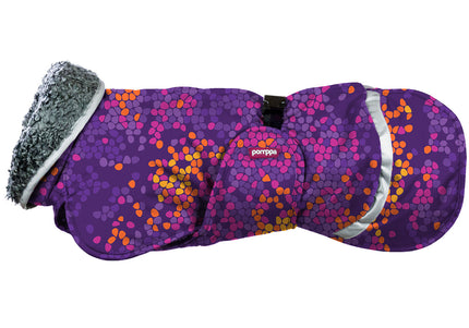 Toppa Pomppa Cosmos Winter Jacket – Extra Insulated, Purple Multicolor, Size 85