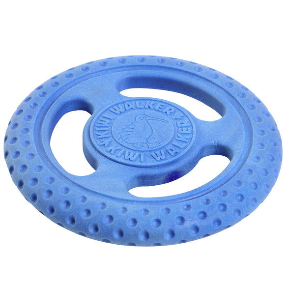 Kiwi Walker Let's Play Frisbee Blue – Durable Maxi Size Flying Disc, Lightweight Design