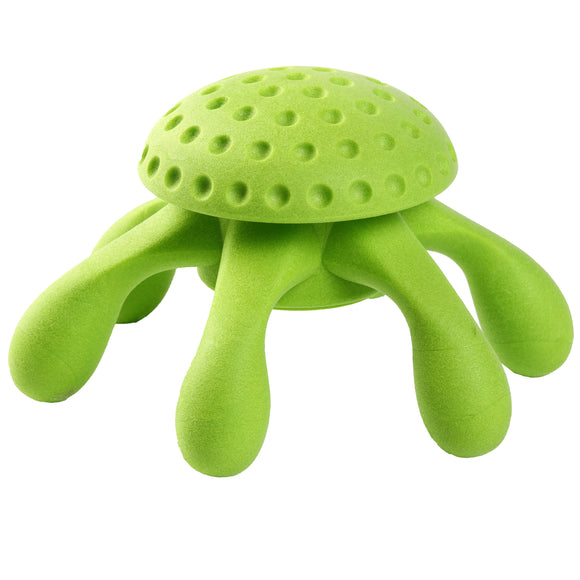 Kiwi Walker Let's Play Octopus Green – Mini Plush Toy, Durable and Fun Design