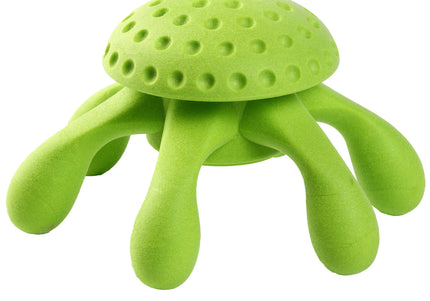 Kiwi Walker Let's Play Octopus Green – Mini Plush Toy, Durable and Fun Design