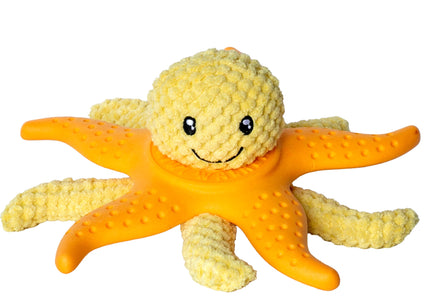 Kiwi Walker Octopus and Starfish 25cm – 2-in-1 Plush Toy Set, Floating and Durable, Blue