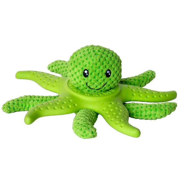 Kiwi Walker Octopus and Starfish 25cm – 2-in-1 Plush Toy Set, Floating and Durable, Blue