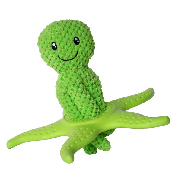 Kiwi Walker Octopus and Starfish 25cm – 2-in-1 Plush Toy Set, Floating and Durable, Blue