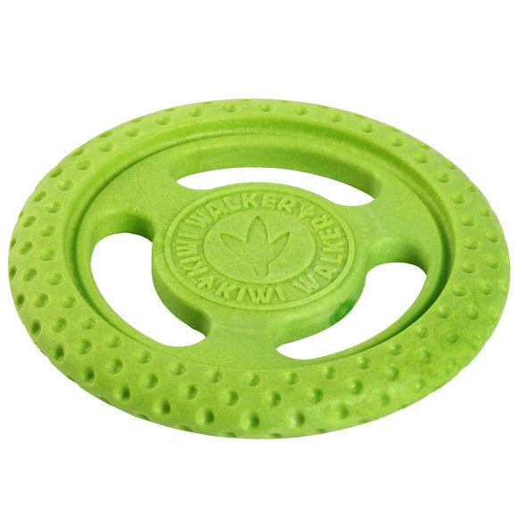 Kiwi Walker Let's Play Frisbee Green Mini – Lightweight Durable Flying Disc, Compact Size