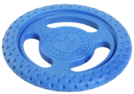 Kiwi Walker Let's Play Frisbee Blue – Durable Maxi Size Flying Disc, Lightweight Design