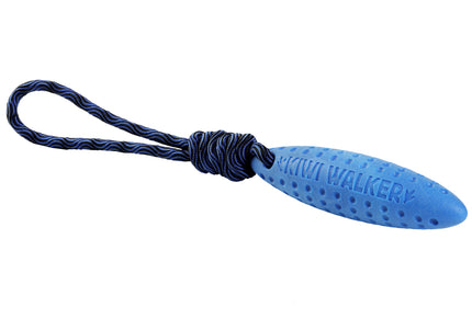Kiwi Walker Let's Play Zeppelin Blue – Maxi Rope Fetch Toy, Durable Floating Design