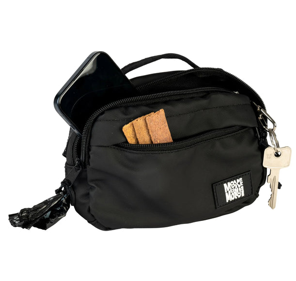 Max&Molly Matrix 2.0 Training Bag – Waterproof Surface, Black, Lightweight Organizer