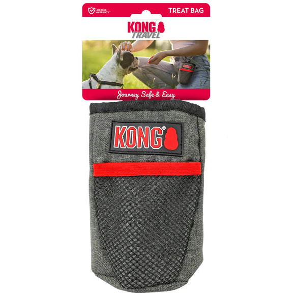 KONG Travel Train & Treat Bag – Compact Portable Storage with Easy-Access Treat Dispenser