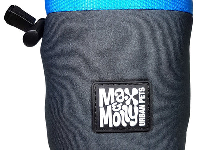 Max&Molly Treat Bag Sky Blue – Waterproof 250ml Snack Pouch with Secure Closure