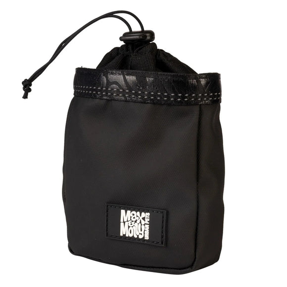 Max&Molly Matrix 2.0 Treat Bag – Black, Durable Storage Pouch with Secure Closure