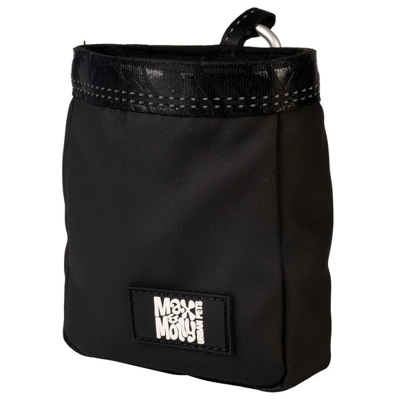 Max&Molly Matrix 2.0 Treat Bag – Black, Durable Storage Pouch with Secure Closure