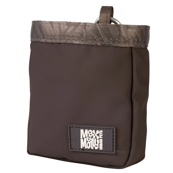 Max&Molly Matrix 2.0 Treat Bag – Black, Durable Storage Pouch with Secure Closure