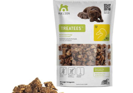 Maelson Treatees Duck 100g – Natural Meaty Duck Treats, High-Protein Snack