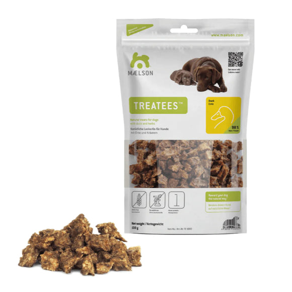 Maelson Treatees Duck 100g – Natural Meaty Duck Treats, High-Protein Snack
