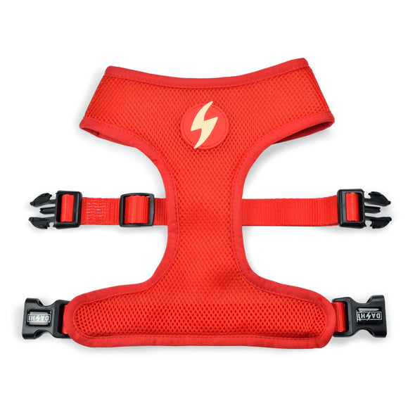 Dashi Tribes Neo Mesh Harness – Pressure-Free Double-Sided Neoprene, Brave Creature Pattern, XL Size
