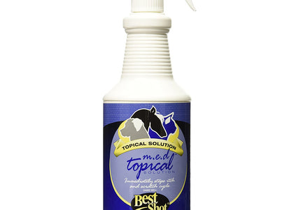 Best Shot M.E.D. Topical Solution Spray – Fast-Acting Itch Relief and Skin Healing, 946ml