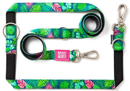 Max&Molly Multi-Leash Tropical – Adjustable 200cm Dog Leash with Vibrant Pattern, Large Size