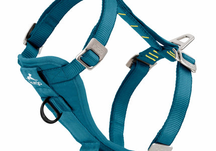 Kurgo Tru-Fit Smart Harness – Enhanced Strength, Ink Marine, Extra Small, Secure Travel Design