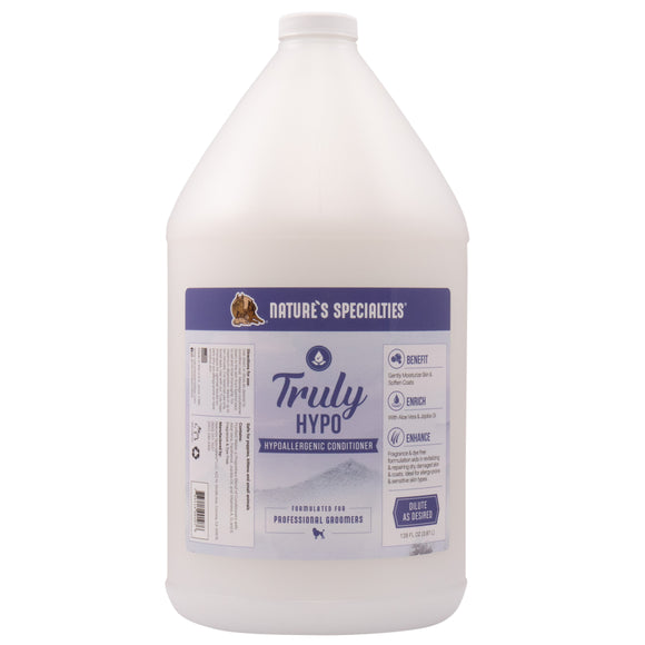 Nature's Specialties Truly Hypo Conditioner – Hypoallergenic Formula, Gentle Moisturizing, 3.8L