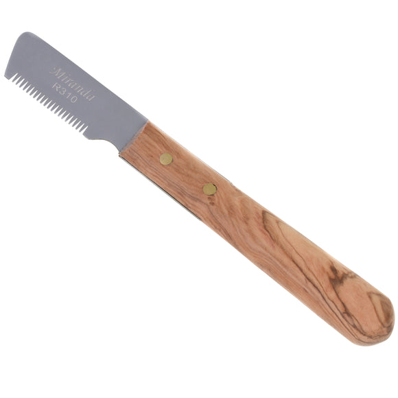 Miranda Classic Trimmer – Fine Precision Blade, Professional Wooden Handle Design