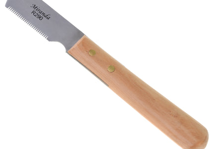 Miranda Classic Trimmer – Fine Precision Blade, Professional Wooden Handle Design