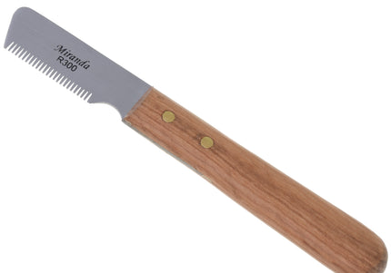 Miranda Classic Trimmer – Fine Precision Blade, Professional Wooden Handle Design