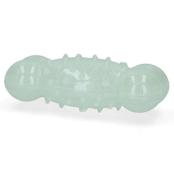 Glow Cracking & Tracking Bone 13cm – Fluorescent Crackling Toy, Glows in the Dark, Durable Design