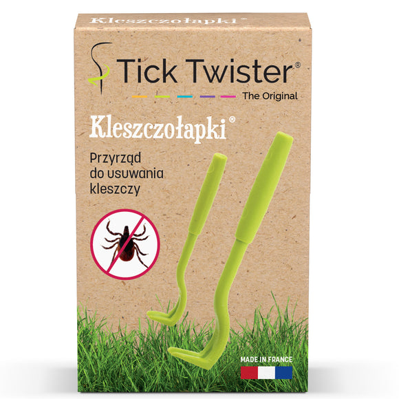 Tick Twister Tick Remover Set – Durable Plastic Tools, Easy and Safe Tick Extraction, 2 Pack