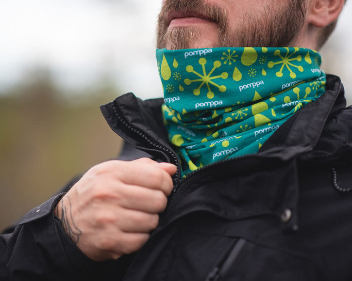 Pomppa Scarf Quick-Drying Neck Warmer – Lightweight, Soft Comfort Accessory