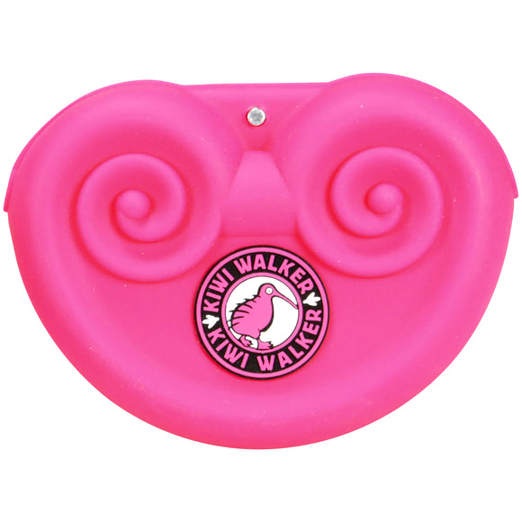Kiwi Walker Reward Pocket Treat Pouch – Colorful Fuchsia, Durable Snack Holder with Clip