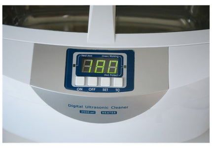 Ultrasonic Cleaner GUC2501 – 2.5L Stainless Steel Tank, Fast-Acting Deep Cleaning