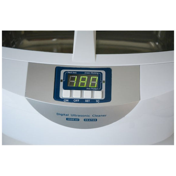 Ultrasonic Cleaner GUC2501 – 2.5L Stainless Steel Tank, Fast-Acting Deep Cleaning