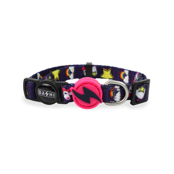 Dashi Unicorn Cat Collar – Soft Adjustable Collar with Colorful Unicorn Pattern