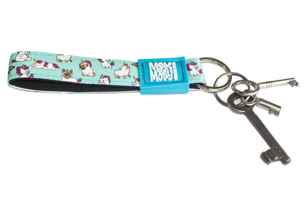 Max&Molly Unicorn Key Chain – Fun Durable Accessory with Vibrant Design