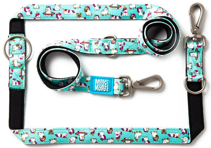 Max&Molly Multi-Leash Unicorn – Adjustable 200cm Dog Leash, Fun Pattern, Extra Small Size