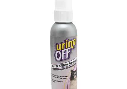 Urine Off Cat & Kitten Formula – Enzyme-Based Urine Stain and Odor Remover, 118ml