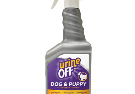 Urine OFF Dog & Puppy Formula – Enzyme-Based Urine Stain and Odor Remover, 500ml Bottle