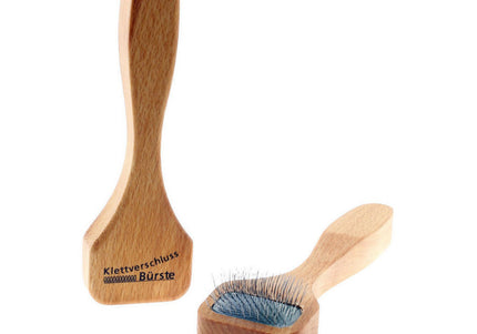 Keller Bursten Poodle-Shaped Cleaning Brush Small – Long Needle Design, Ergonomic Grip
