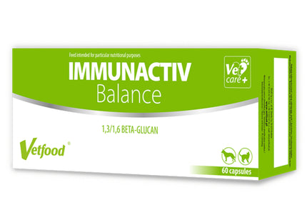 Vetfood Immunactiv Balance Immune Support Tablets – 60 Count, Fast-Acting Formula