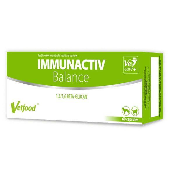 Vetfood Immunactiv Balance Immune Support Tablets – 60 Count, Fast-Acting Formula