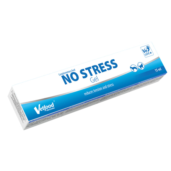 Vetfood No Stress Gel 15ml – Calming Gel Formula with Fast-Acting Stress Relief Benefits